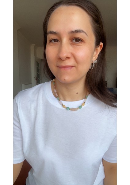 Karışık Doğaltaş Kolye indirimleri