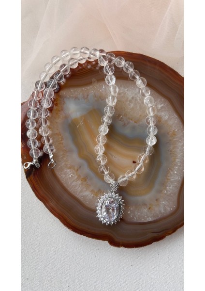 Kristal Kuvars Kolye modelleri