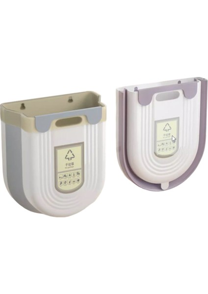 Katlanabilir Körüklü Mutfak Çöp Kovası Çok Renkli (5024) fiyatları