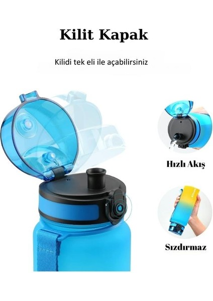 Çift Renk Tritan Matara-Suluk 800 Ml. modelleri