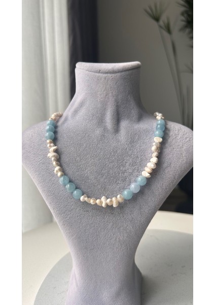 Inci Akuamarin Kolye indirimleri