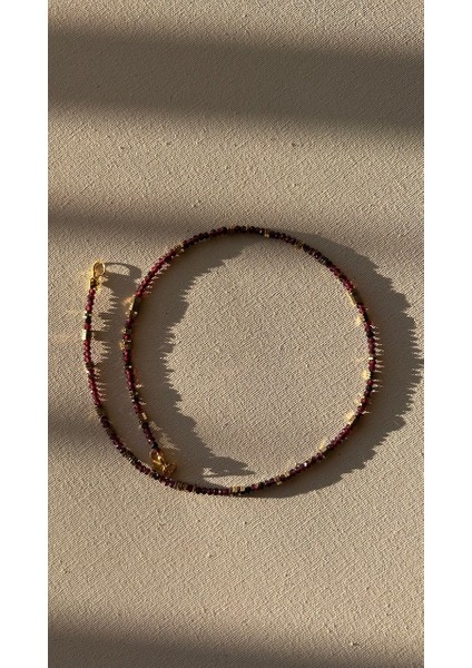 Lal Taşı Minimal Kolye modelleri