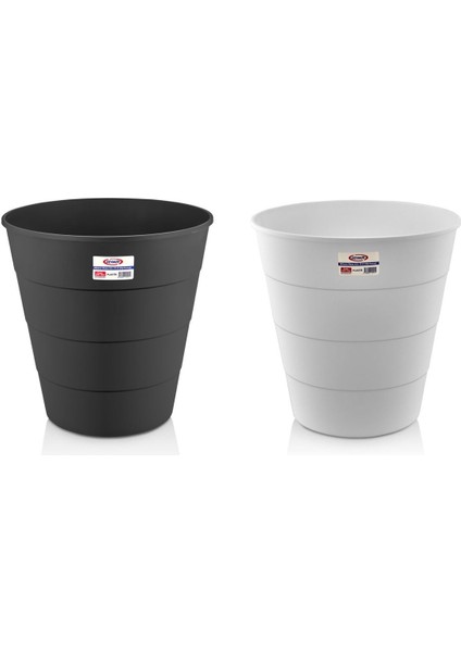 10 Lt Siyah Masa Altı Çöp Kovası, Pratik ve Şık Tasarım