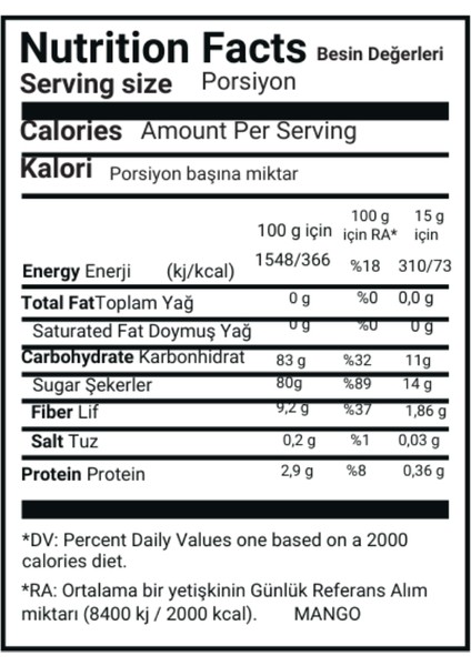 Frezy Freeze Dry Mango Dondurularak Kurutulmuş Sağlıklı Atıştırmalık Kuru Meyve Cipsi 20G modelleri