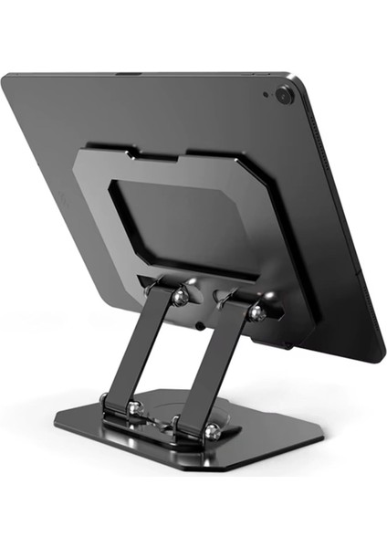 Taşınabilir Alüminyum Tablet Standı – 360° Ayarlanabilir, Katlanabilir ve Ergonomik Tablet Tutucu, Ipad, Samsung, Huawei ve Tüm 7”-13” Tabletler Için Uyumlu indirimleri
