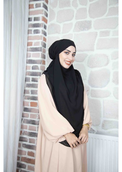 Gölgeli Sufle Hijap Khimar Tesettür Hazır Türban Şal modelleri