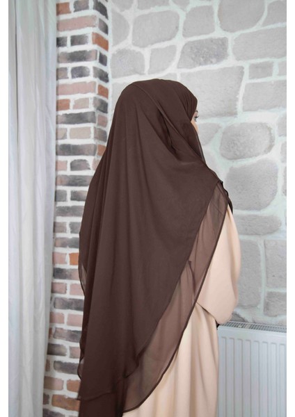 Gölgeli Sufle Hijap Khimar Tesettür Hazır Türban Şal modelleri