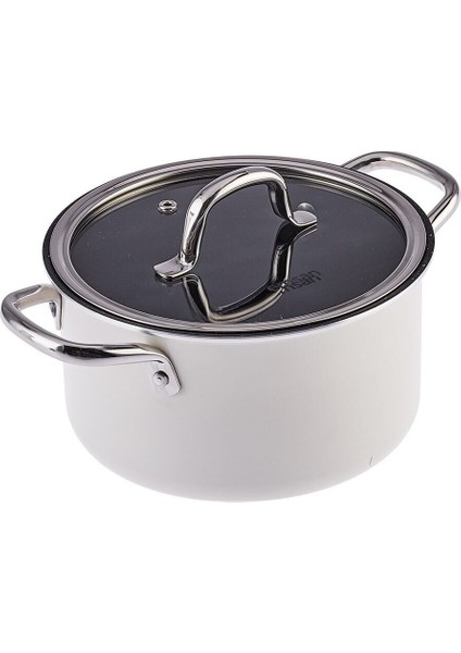 Master Class Granit Kaplama 7 Parça Derin Tencere Seti 18-22-26 cm – Fırın Kullanımına Uygun, İndüksiyon Ocak Hariç