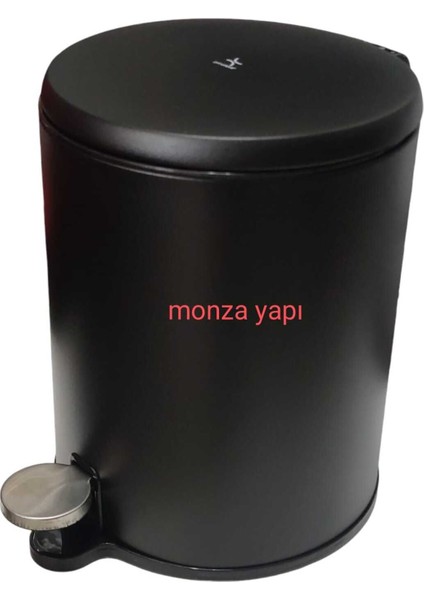 6l Mat Siyah Çelik Çöp Kovası, Modern ve Şık Tasarım fiyatları