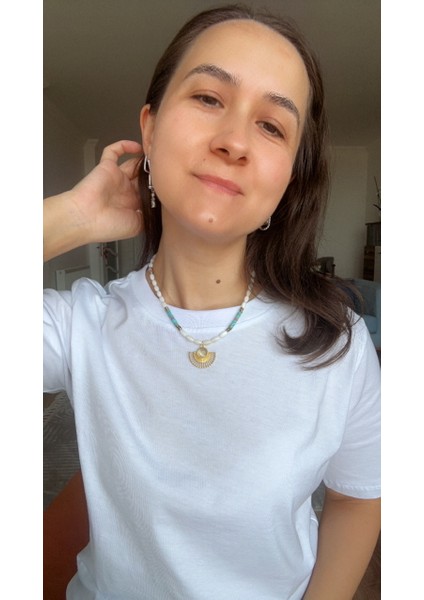 Sedef Turkuaz Kolye fırsatları