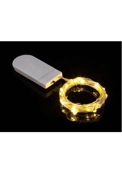 Kendinden Pilli Mini Peri LED Işık, 3 Metre Boyut, Sarı Renk fiyatları