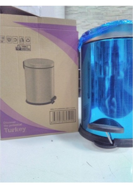 Paslanmaz Çöp Kovası, Pedallı, 3 Litre, Şık ve Dayanıklı Tasarım modelleri