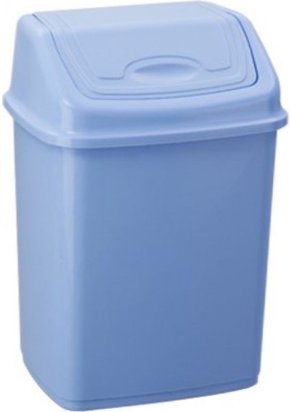 Mavi Renk Çöp Kovası 30LT 56X37CM Kapaklı, Pratik ve Şık Tasarım