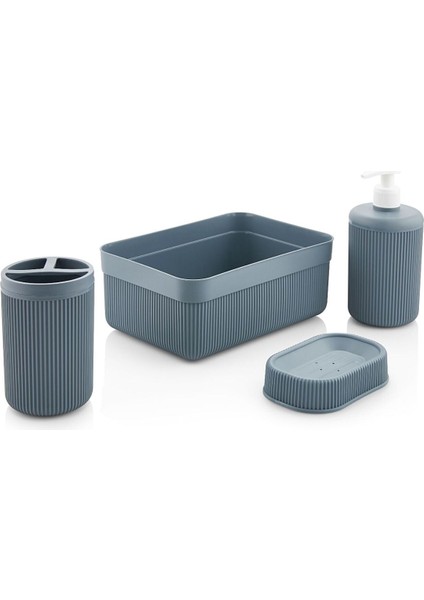 4lü Banyo Seti Antrasit modelleri