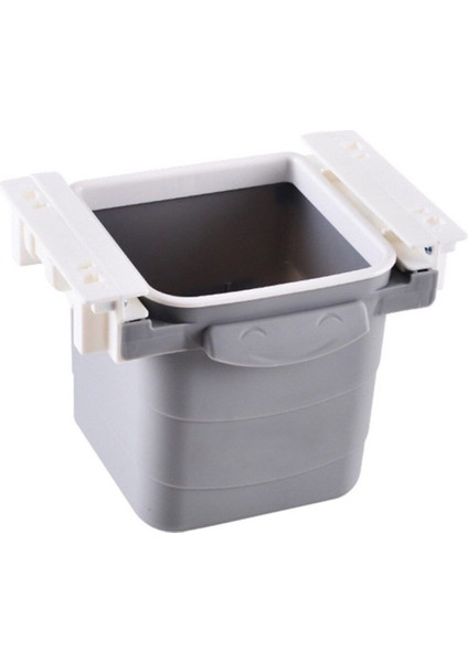 Pratik Mini Masa Çöp Kutusu, Geri Çekilebilir, Yapışkanlı, Görünmez Bölme, Çok Renkli