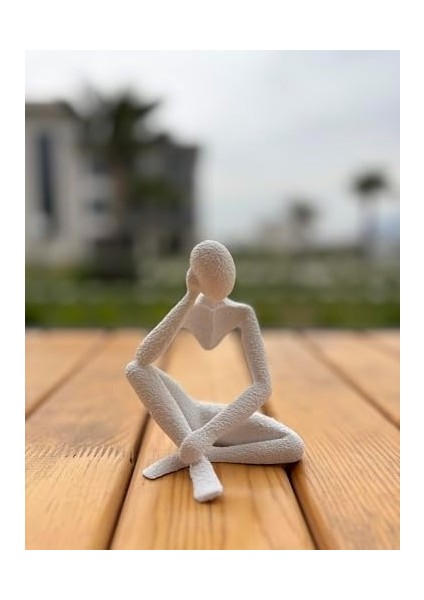 Soyut Figür Dekoratif Modern Heykel (Küçük - 81 x 62 x 99 Mm) fiyatları