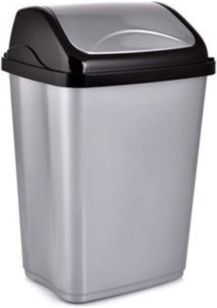 Gri 10 Lt Çöp Kovası, Şık ve Kullanışlı Ev ve Ofis Çözümleri