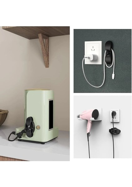 Yapışkanlı Kablo Sabitleyici Düzenleyici Çok Amaçlı Organizer Airfryer Kablo Sarma Aparatı 2 Adet indirimleri