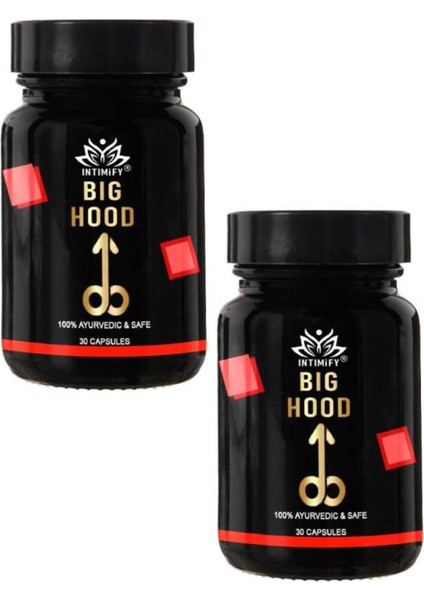 Intımıfy Big Hood Erkeklere Takviye 30'lu x 2 Adet Afrodizayn Masaj Yağı fırsatları