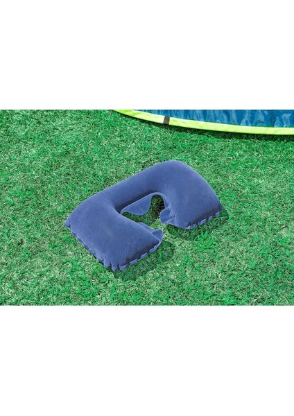 Lacivert Şişme Boyun ve Seyahat Yastığı, Ortopedik ve Kadife Konforu ile Rahatlık Sağlar fiyatları