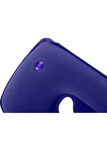 Lacivert Şişme Boyun ve Seyahat Yastığı, Ortopedik ve Kadife Konforu ile Rahatlık Sağlar modelleri