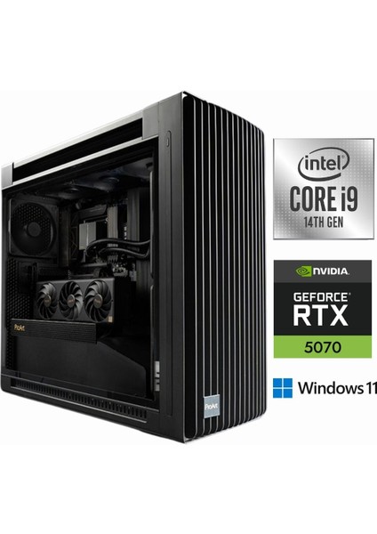 Proart PA602-698 İ9-14900KF 192GB Ddr5 8tb M.2 Asus Rog Rtx 5070 12GB W11PRO Masaüstü Bilgisayar