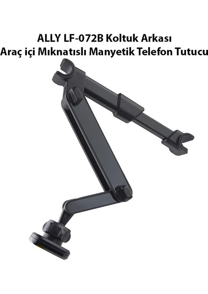 Ally LF-072B Koltuk Arkası Araç Içi Mıknatıslı Manyetik Telefon TUTUCU-(1903) - MRS4305-9186 fiyatları