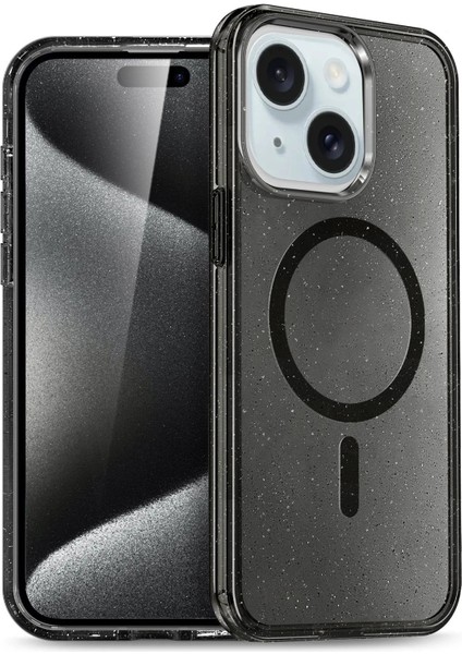 Apple iPhone 14 Star Magsafe Kapak - Siyah - MRS1481-2077