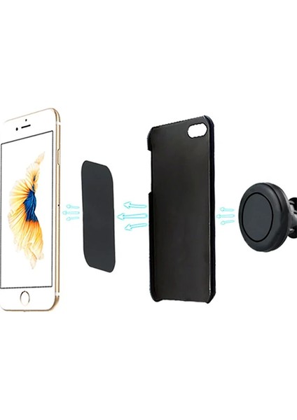 Ally 360 Donerli Mıknatıslı Cep Telefonu Araç TUTUCU-(1903) - MRS9408-3698 modelleri
