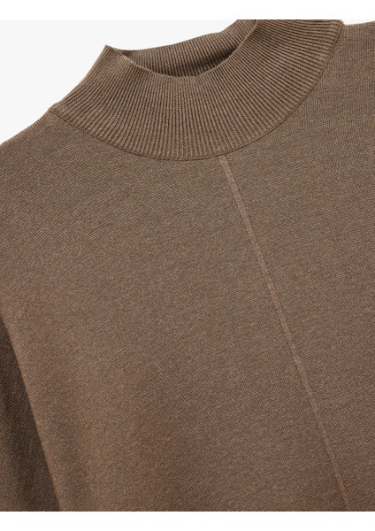 Dik Yaka Uzun Kollu Triko Kazak modelleri