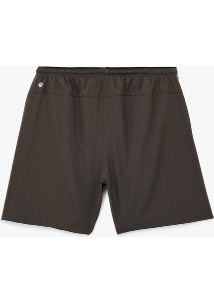 Fermuarlı Cepli Paraşüt Kumaş Yırtmaç Detaylı Oversize Beli Lastikli Spor Şort fiyatları