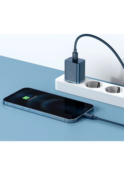 Baseus Super Si 20W Pd Type-C Hızlı Şarj Adaptörü 20W Iphone 15-14-13- 12-11 H - MRS1875-9394 fırsatları