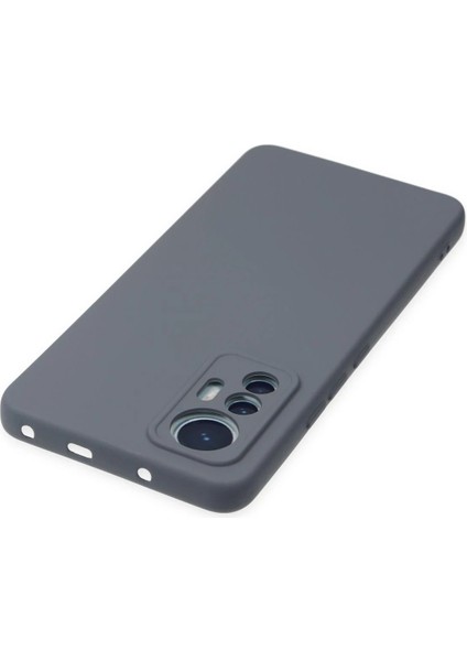Xiaomi Mi 12 Lite Kılıf Nano Içi Kadife Silikon - Gri - MRS4679-3408 fırsatları