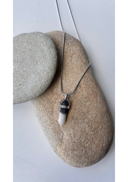 Obsidyen Kolye 45 cm