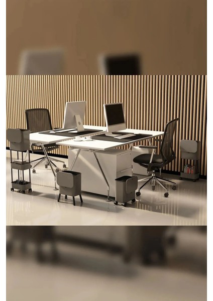 Gri Renkli Tek Raflı Tekerlekli Kapaklı Çöp Kutusu, Banyo ve Mutfak Için Fonksiyonel fiyatları