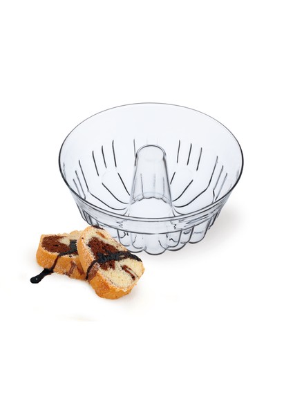 Sımax Borulu Kek Kalıbı 1,30 Lt – Isıya Dayanıklı Borosilikat Cam