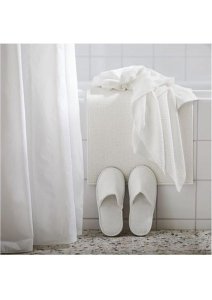 40X60 cm Beyaz Ince Kaydırmaz Banyo Paspası fırsatları