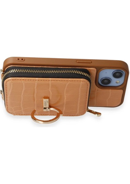 iPhone 12 Pro Kılıf Ermes Kapak - Açık Turuncu - 13103-9541 indirimleri