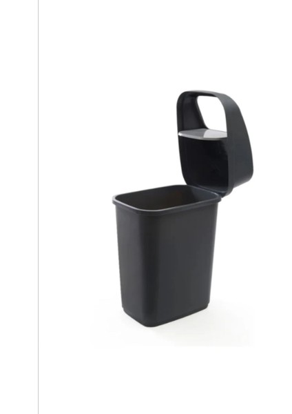 Şık Gri Plastik Kapaklı Çöp Kovası 5 Lt, Temiz ve Kullanışlı Tasarım fiyatları