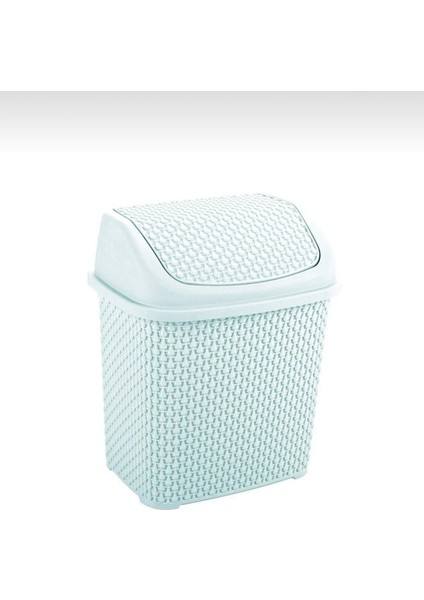 Mavi 6 Lt Damla Çöp Kovası, Şık ve Kullanışlı Tasarım