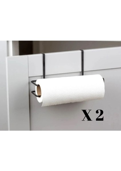 Ikili Krom ve Siyah Dolap Kapağı Havluluk, Banyo ve Mutfak Askısı fiyatları