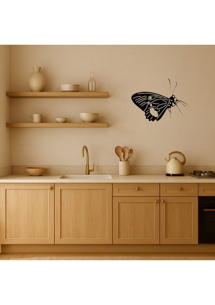 Kelebek Tasarımlı Dekoratif Sanat Tablosu - MRS4715-8141 fiyatları
