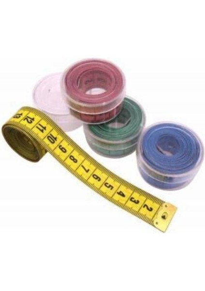 Kutulu Mezura 150 cm Mezure 1.5 Metre Terzi Metresi 1 Adet fiyatları