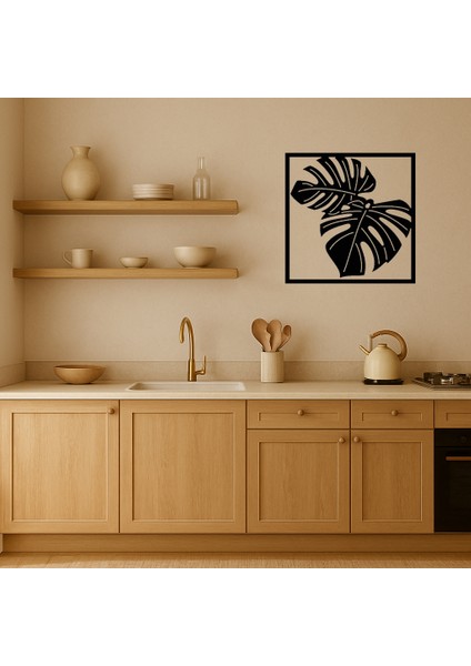 Monstera Desenli Dekoratif Iç Mekan Tablosu - 19665-1856 fiyatları