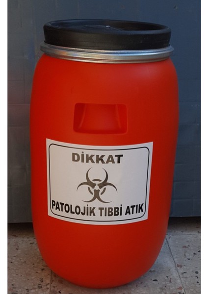 Kırmızı Çember Kapaklı 30 Lt Atık Fıçı fiyatları