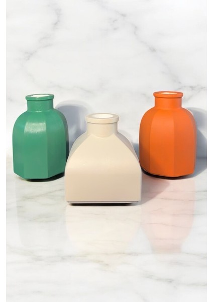 Beton Vazo Takımı – El Yapımı Vazo Üçlüsü – Minimalist Vazo – Modern Dekoratif 3 Parçalı 10 cm Vazolar fiyatları