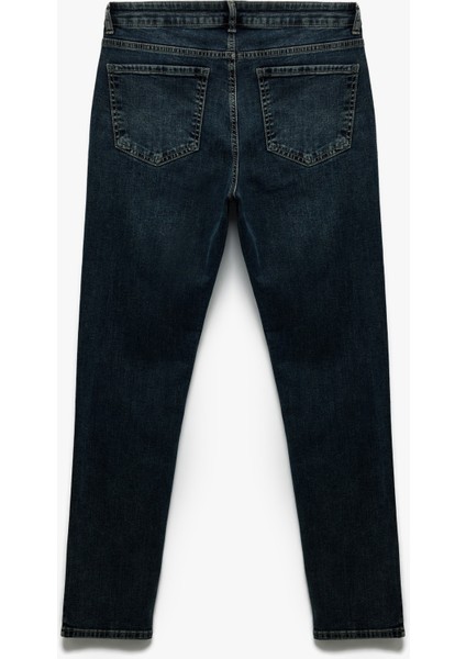 Cepli Normal Bel Pamuklu Slim Fit Jean Pantolon - Brad Jean indirimleri