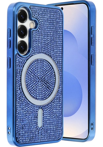 Samsung Galaxy S25 Helen Magsafe Kapak - Lacivert - MRS1510-1558 modelleri