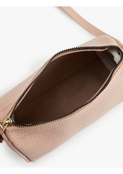 Fermuarlı Suni Deri Askılı Çapraz Çanta indirimleri