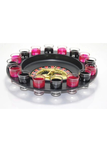16'lı Shot Bardaklı Rulet Oyunu ALK3544